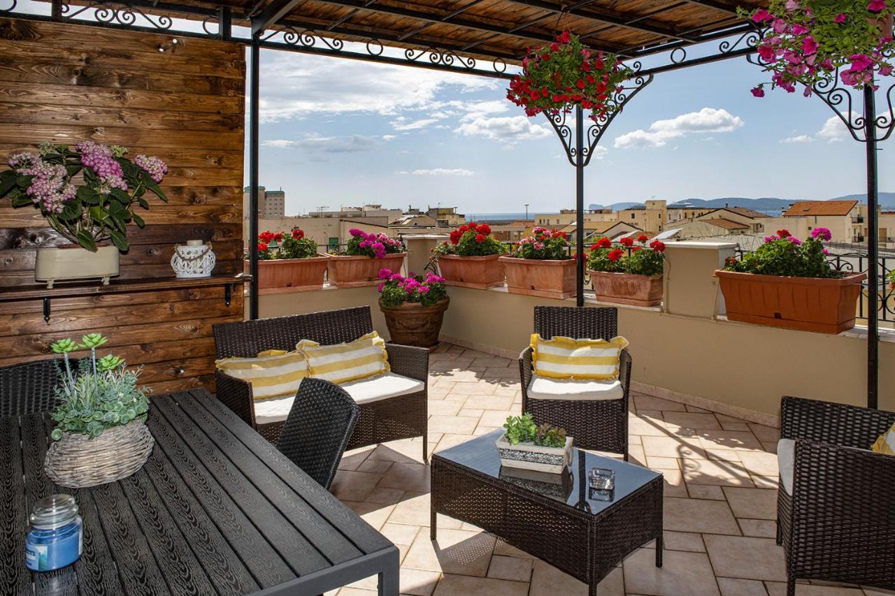 Casa I Gerani Vista Mare Apartment Alghero Luaran gambar